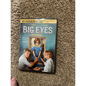 Big Eyes By Tim Burton New in Plastic Dvd